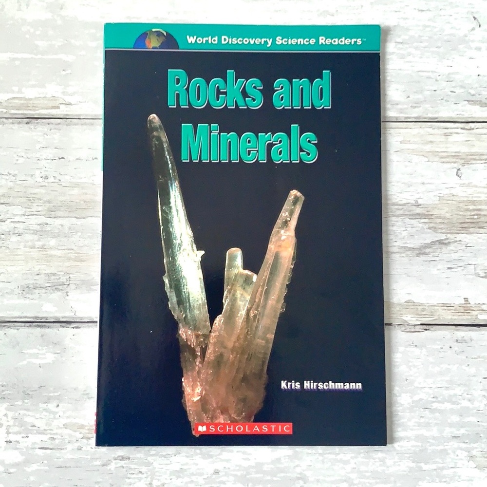 Rocks & Minerals Scholastic Children’s Book NEW Educational Nonfiction